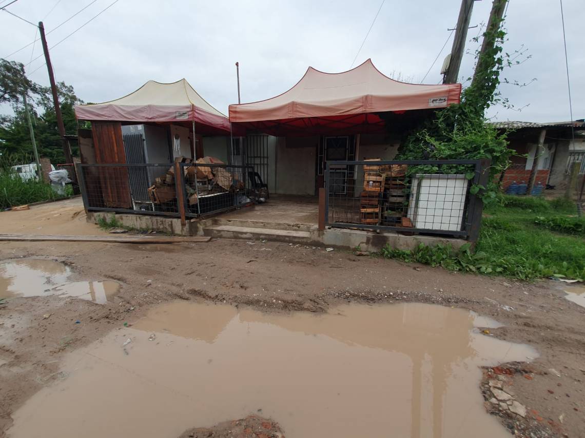 El lugar donde ocurrió el penoso episodio, en 13 de diciembre al 4700. (Foto: STD)