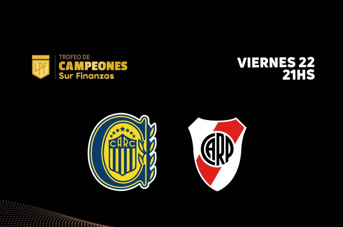 Central y River disputarán el Trofeo de Campeones, este viernes, en Santiago del Estero