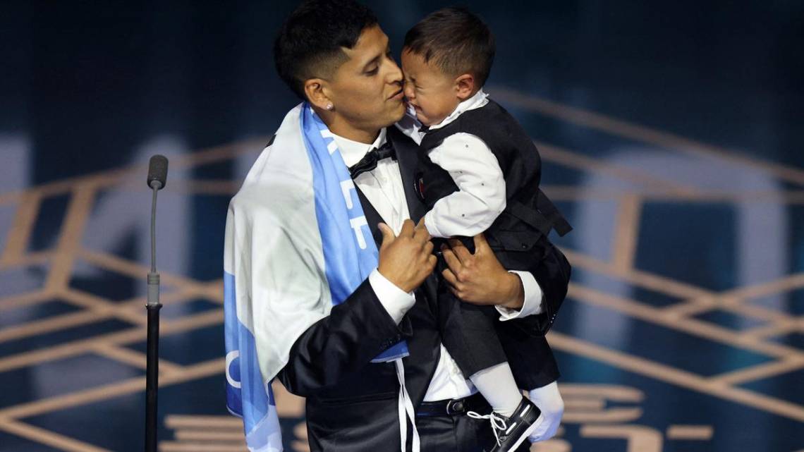 Toto Iñiguez se quedó con el premio The Best al 