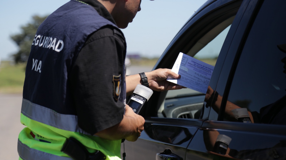 En lo que va de 2024, detectaron más de 120 casos de alcoholemia en rutas de la provincia