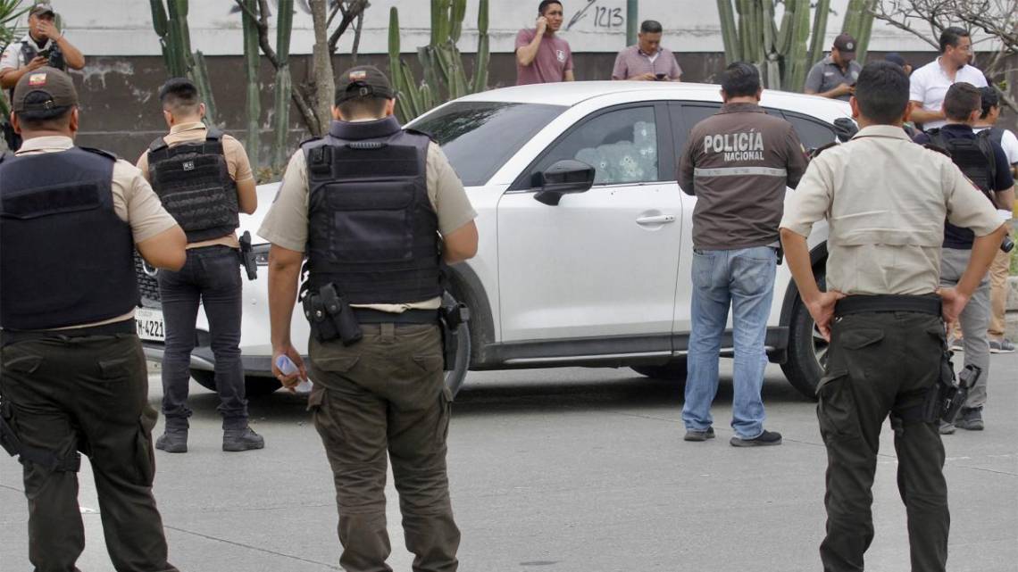 Acribillaron en Guayaquil al fiscal que llevaba la causa por la ocupación del canal de TV