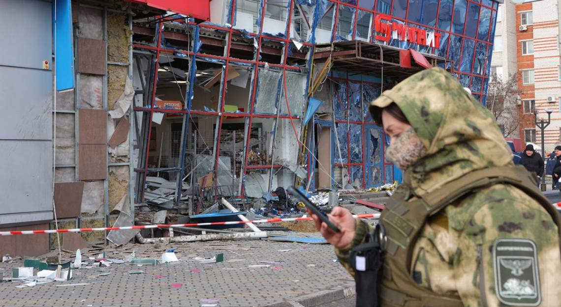 Un bombardeo ucraniano mató a seis personas en la ciudad rusa de Belgorod