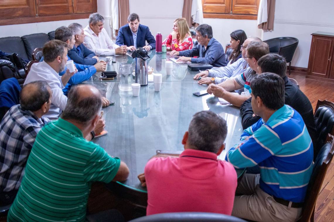 La reunión paritaria de este martes se llevó a cabo en Casa de Gobierno. (Foto: Prensa FESTRAM)