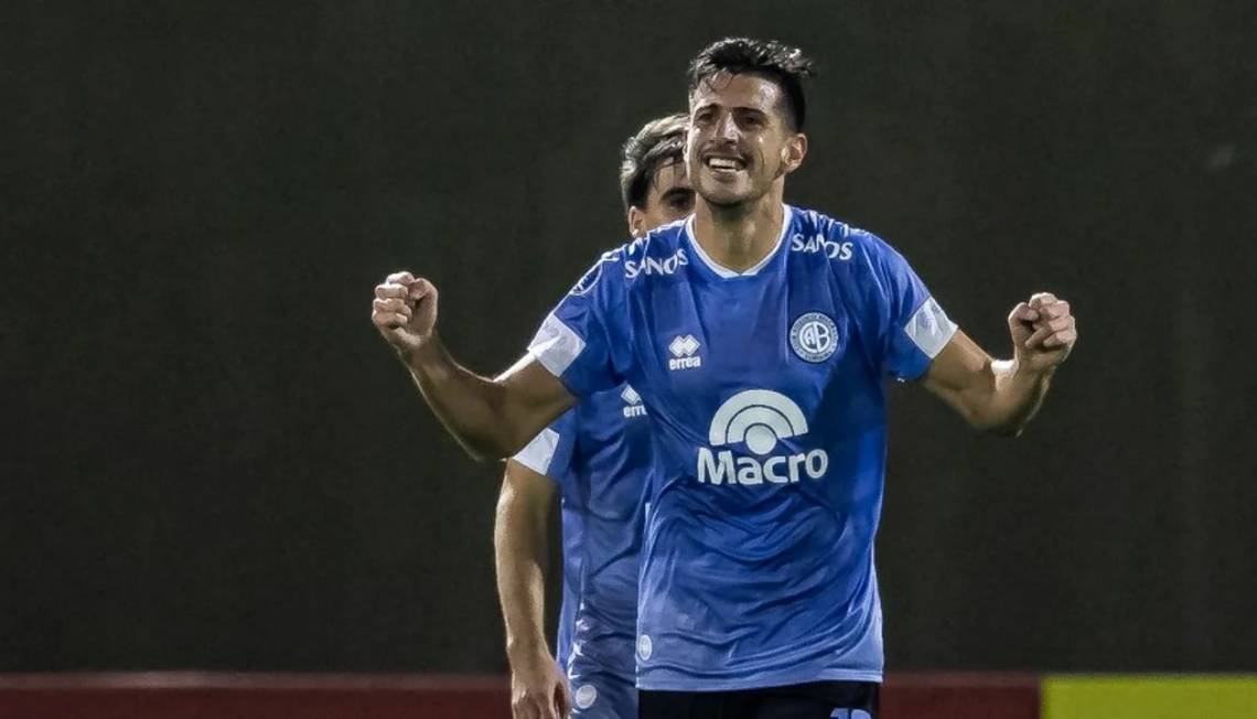 Copa Sudamericana: Belgrano se aseguró la clasificación con un triunfazo en Brasil