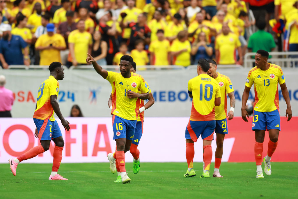 En el inicio del Grupo D, Colombia le ganó 2-1 a Paraguay