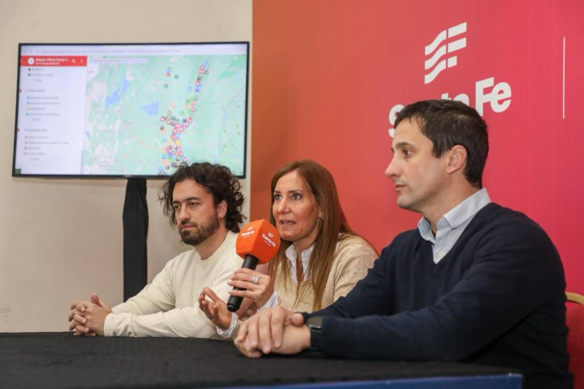 Con un mapa interactivo, el Gobierno provincial presentó las propuestas para las vacaciones de invierno