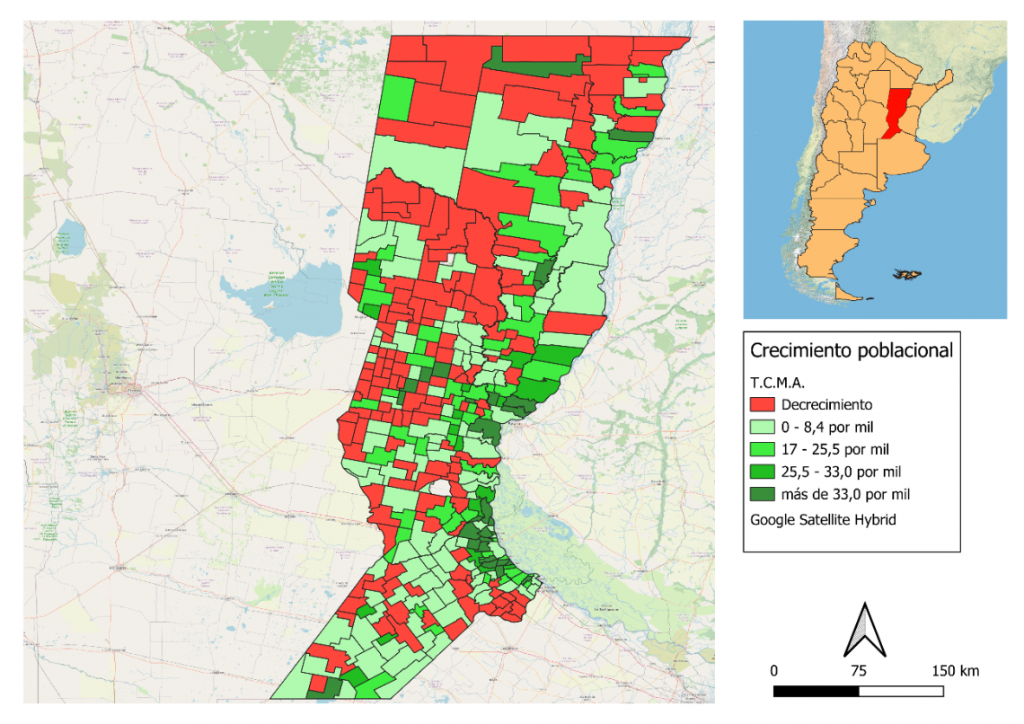 Censo 2022: dinamismo poblacional y metropolización en la provincia de Santa Fe