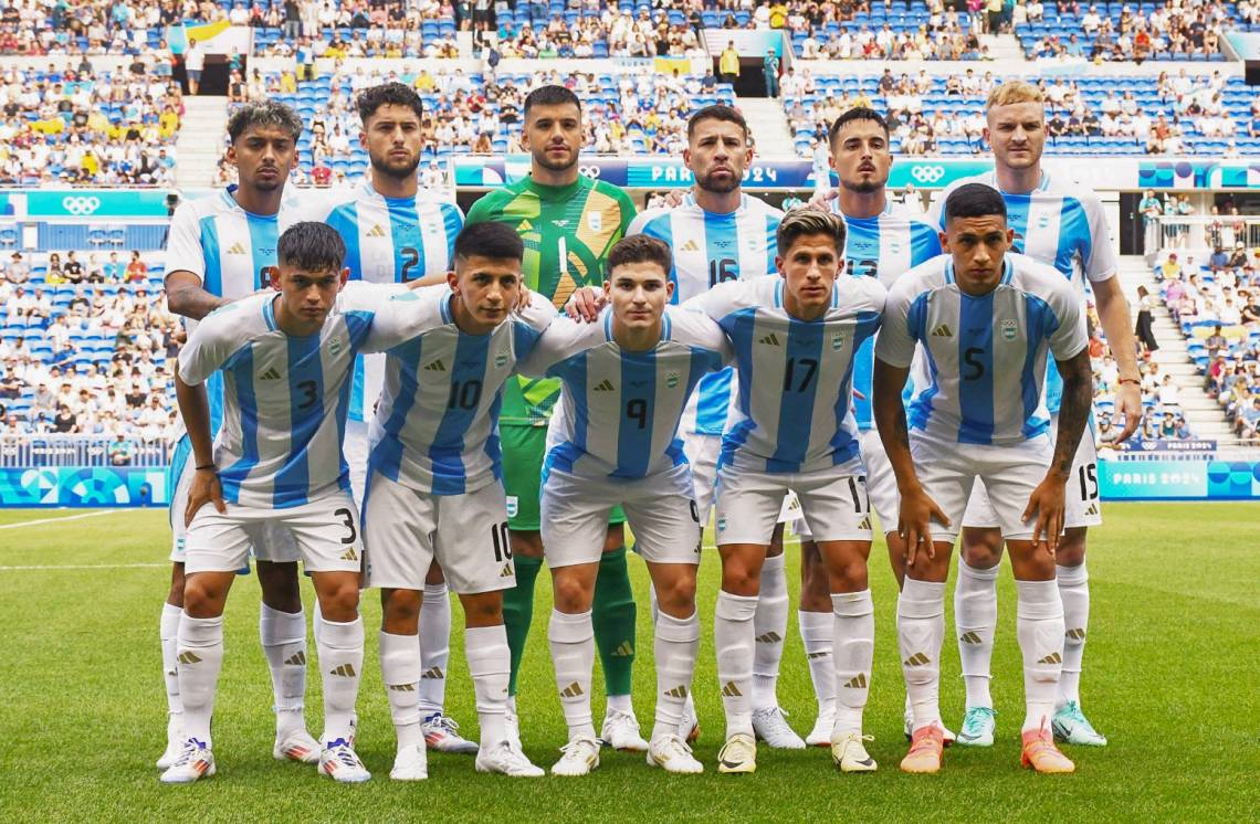 La Selección argentina Sub 23 enfrenta Francia por un lugar en las semifinales de los Juegos Olímpicos