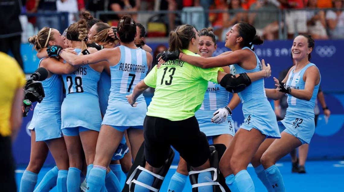 Las Leonas vencieron por penales a Bélgica y ganaron la medalla de bronce