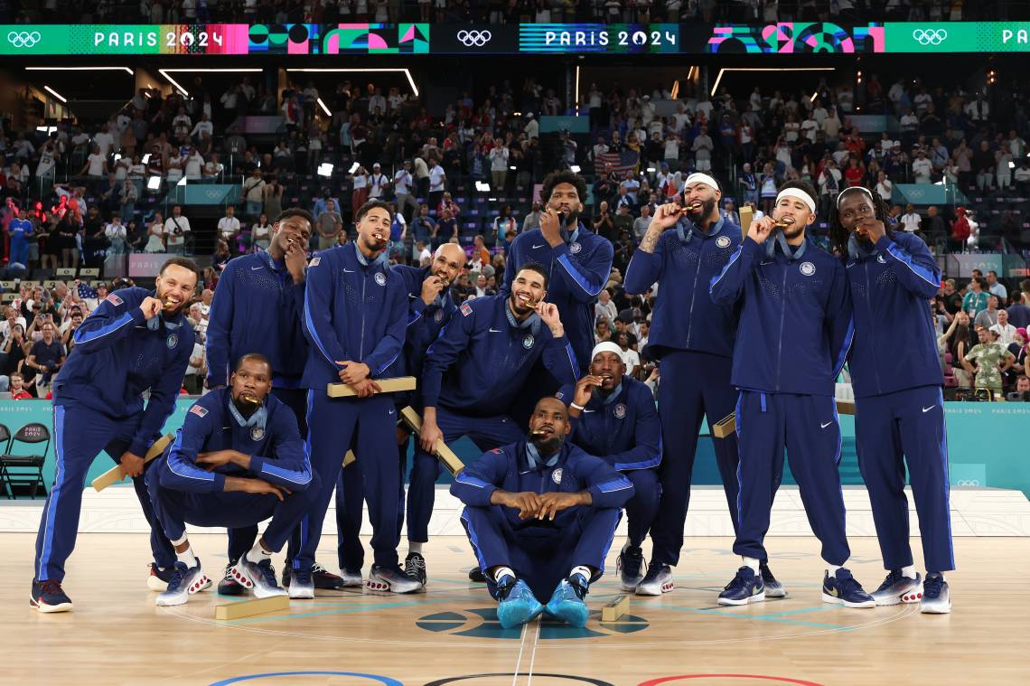 Estados Unidos venció a Francia en la final del básquet y logró su 17° medalla de oro en los Juegos Olímpicos