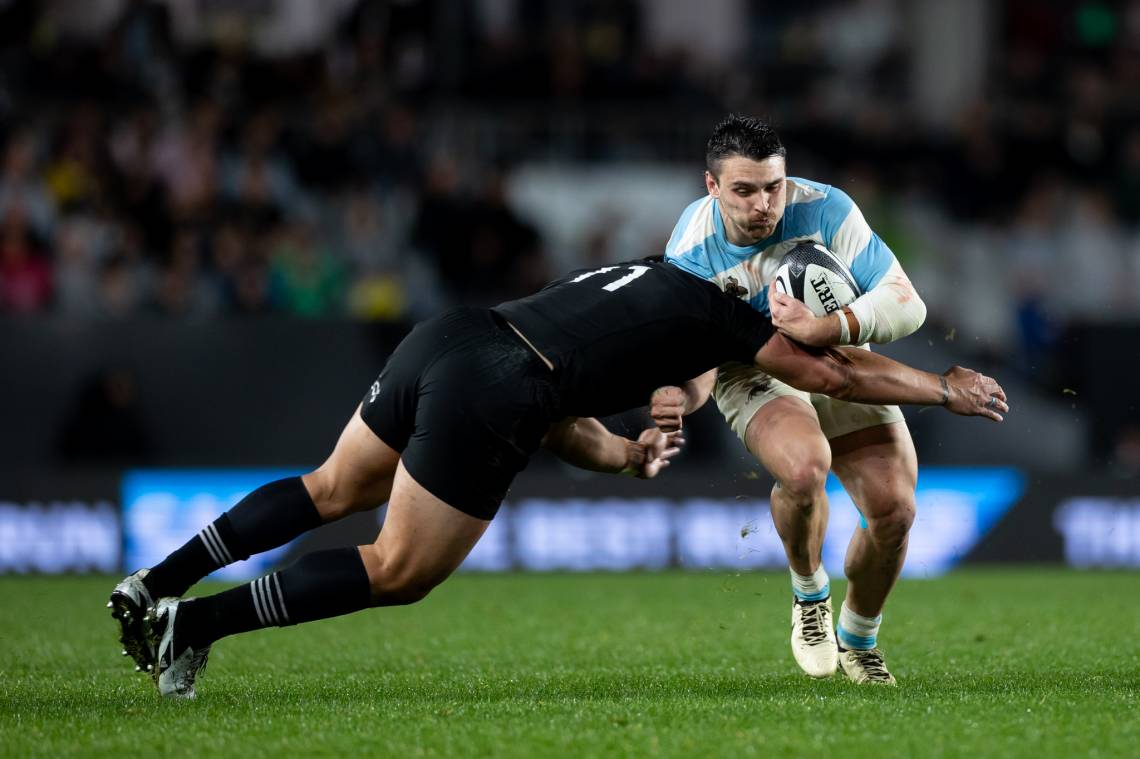 Dura derrota de Los Pumas ante los All Blacks en la segunda fecha del Rugby Championship