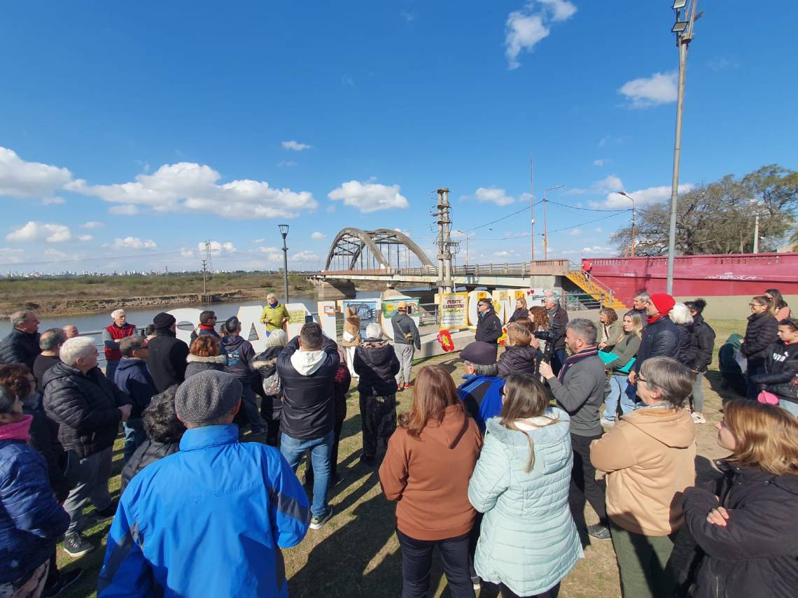 Los vecinos autoconvocados también reclaman por el Acceso Norte: “Está destrozado y lo único que hacen son parches”