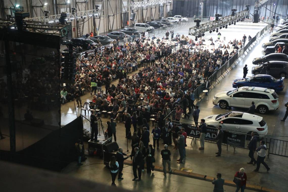 La subasta se llevó a cabo en la Estación Belgrano. (Foto: GSF)