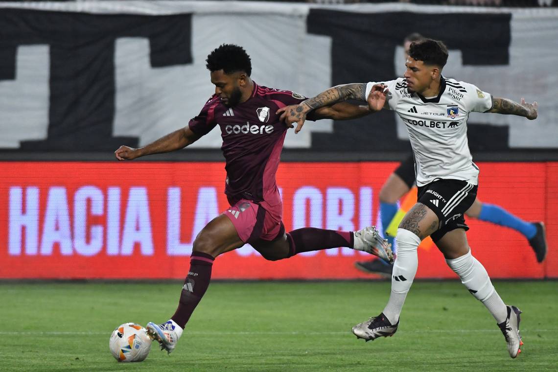 River empató ante Colo Colo por los cuartos de final de la Copa Libertadores