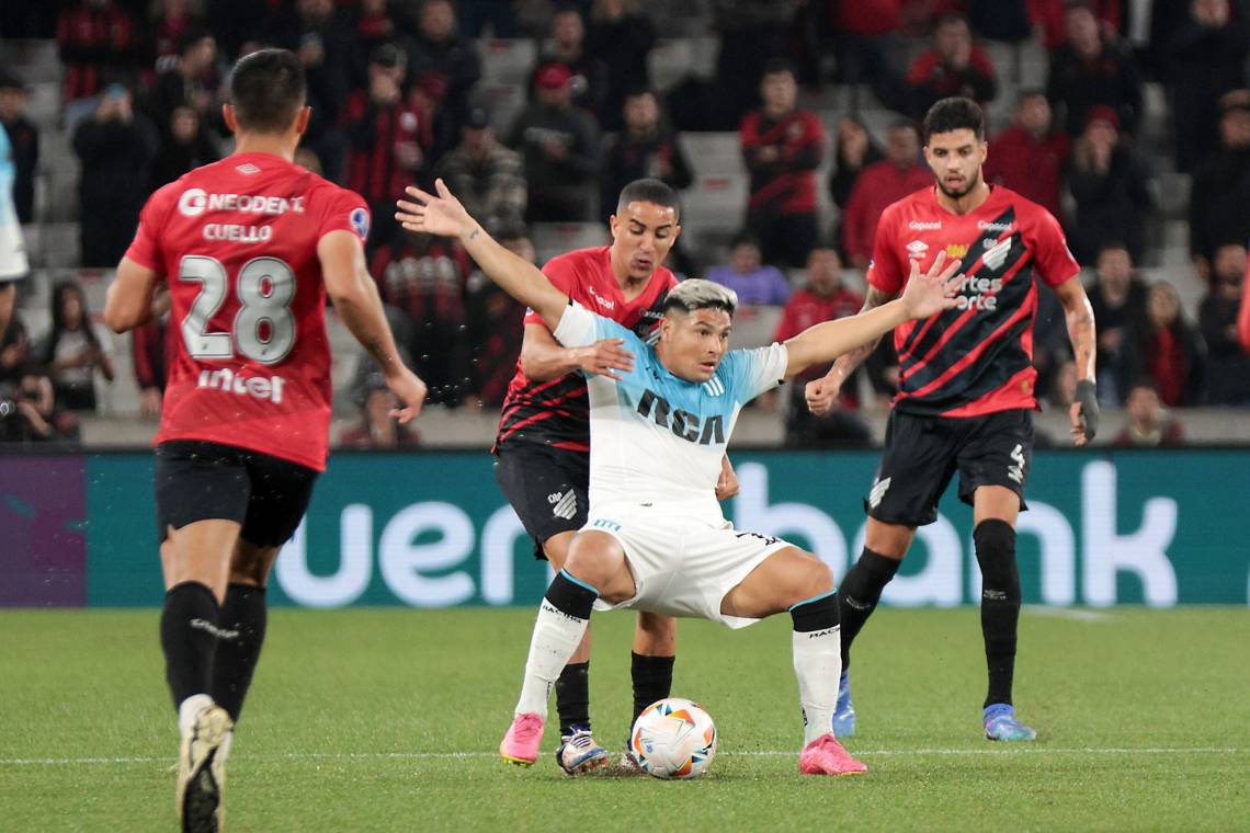 Racing cayó ante Paranaense y complicó su pase a la semifinal de la Copa Sudamericana