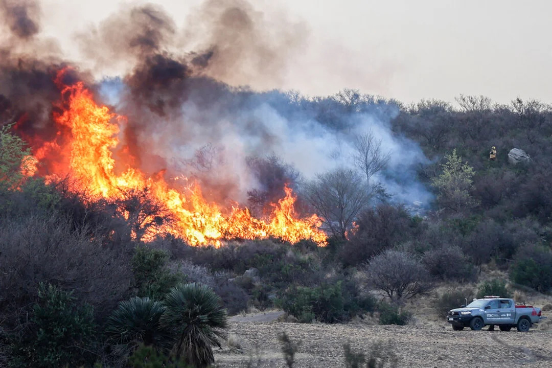 Los incendios forestales siguen sin dar tregua en Córdoba