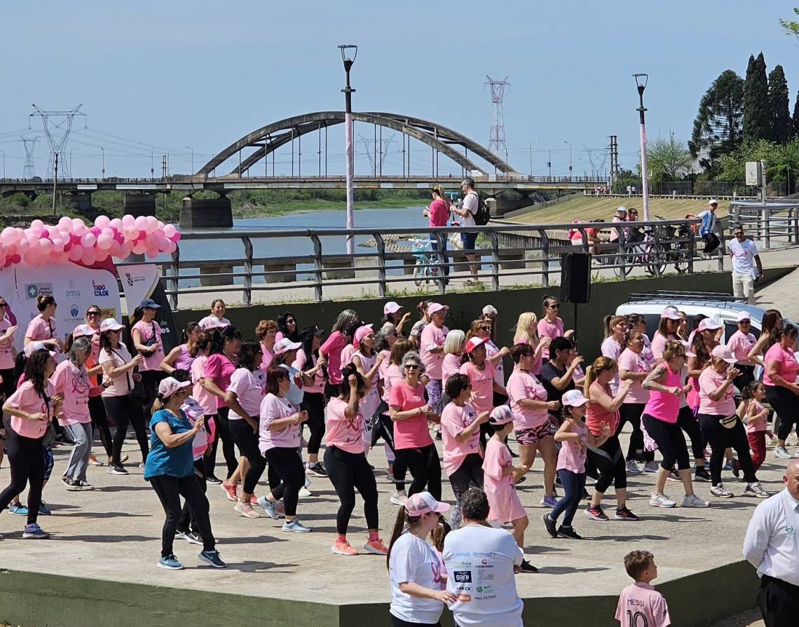 La caminata finalizó con actividades en el anfiteatro. (Crédito: MST)