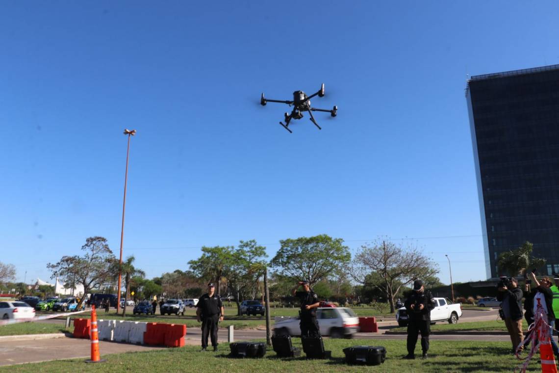 El Gobierno de Santa Fe utilizará drones para controlar la circulación en la Ruta Nacional 168. (Foto: GSF)