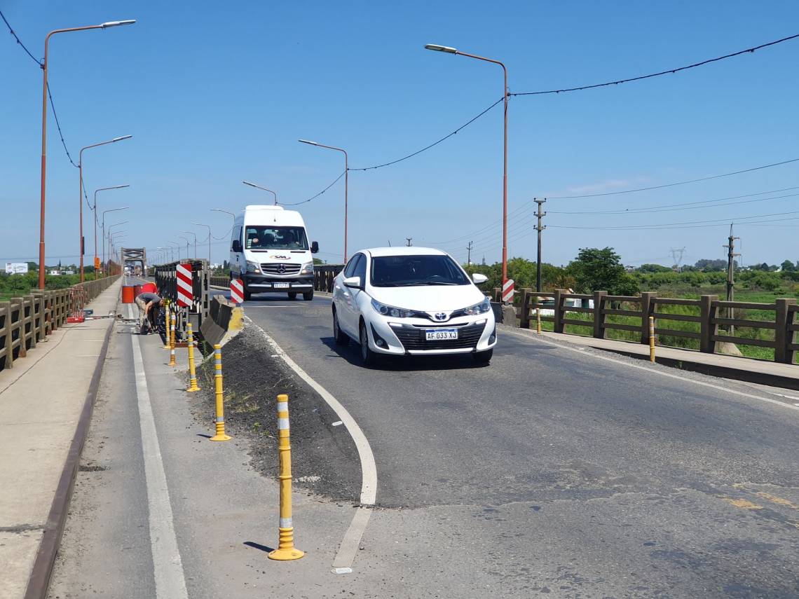 Se acerca la fecha anunciada por Vialidad Nacional para restablecer el tránsito en el Puente Carretero