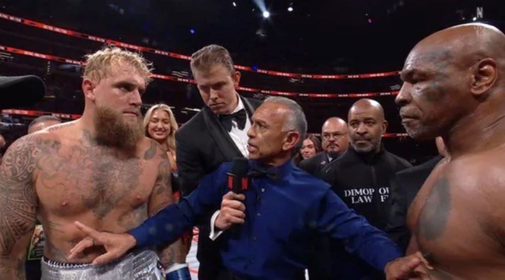 Jake Paul le ganó por puntos a Mike Tyson, que volvió al boxeo profesional luego de 19 años