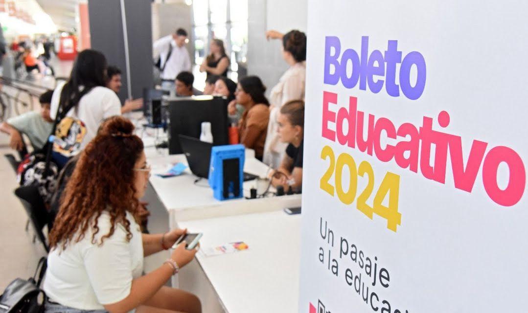 Hasta cuándo estará vigente el Boleto Educativo 2024