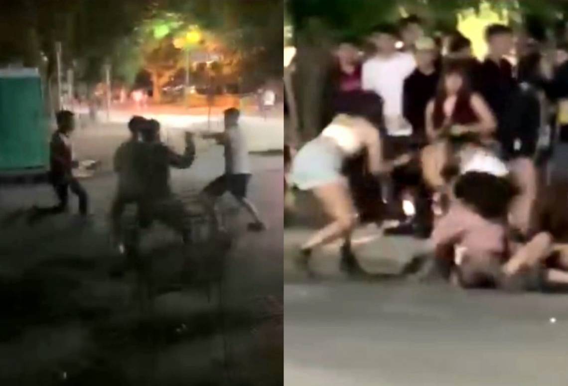 Festejos de año nuevo: peleas e incidentes en la costanera y en pleno centro de la ciudad