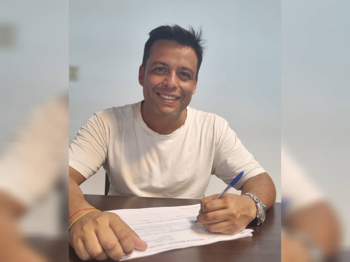 Rodrigo Alvizo encabezará la lista de Unión por Santa Fe en Santo Tomé