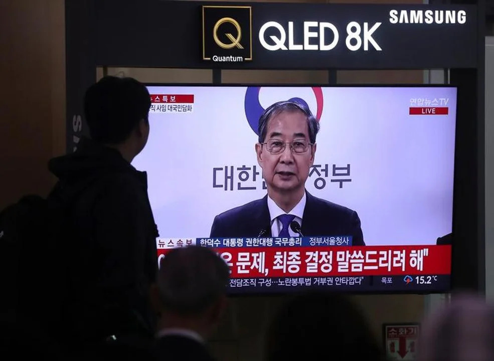 Renunció el presidente en funciones y primer ministro de República de Corea