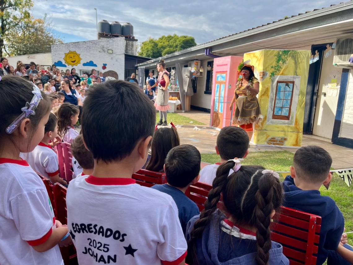 El Jardín Municipal fue sede del lanzamiento del programa Eco Escuela Nivel Inicial