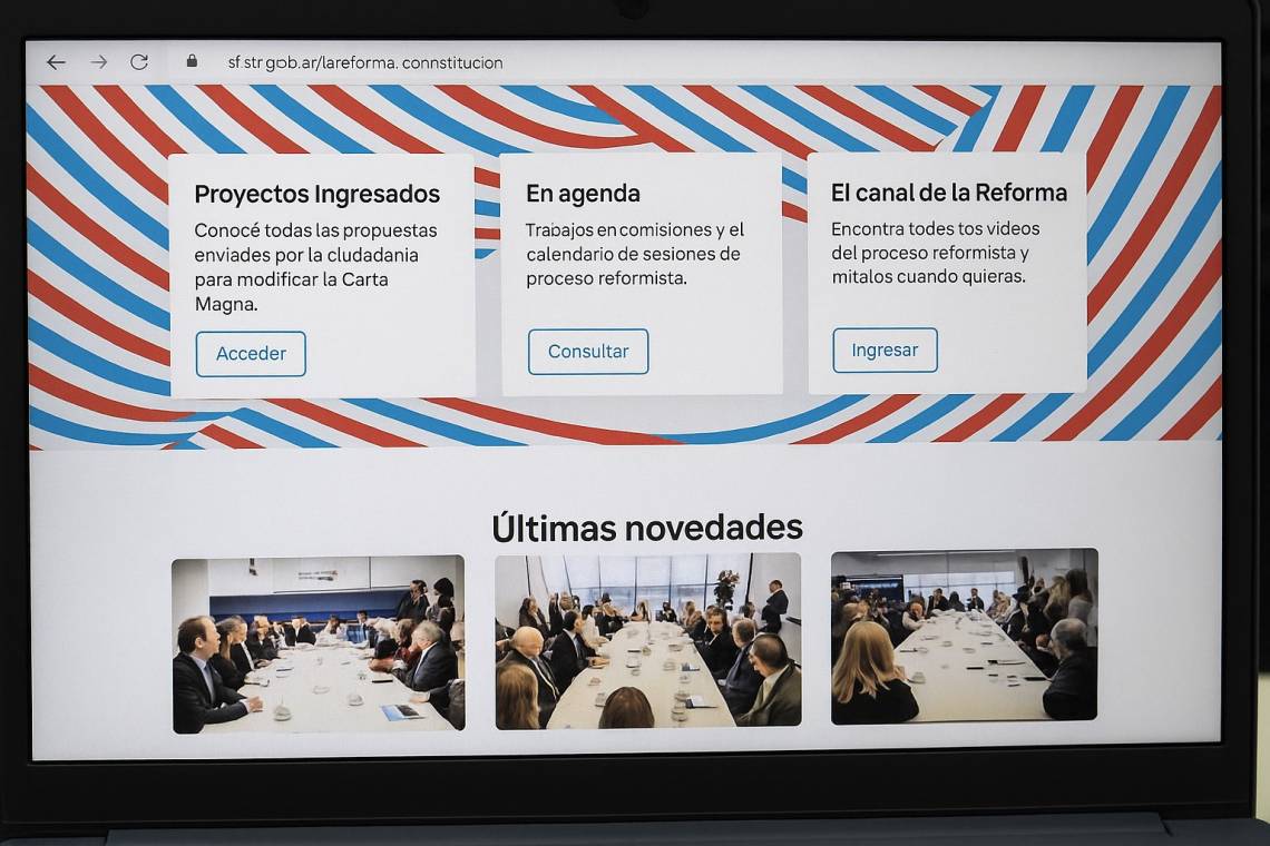 Reforma de la Constitución: los proyectos de la ciudadanía están disponibles en la web oficial