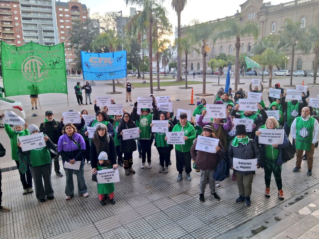 Críticas desde ATE Rosario: 