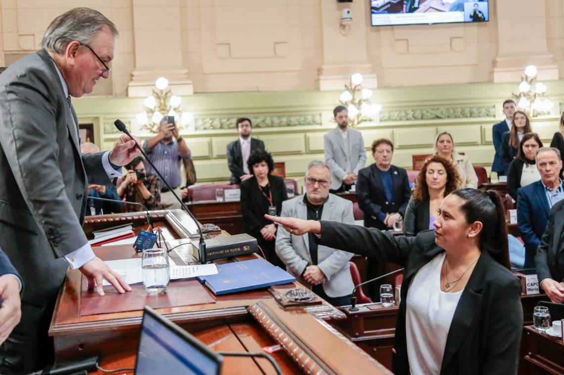Verónica Colombo juró como convencional reformadora y ocupará el lugar de 