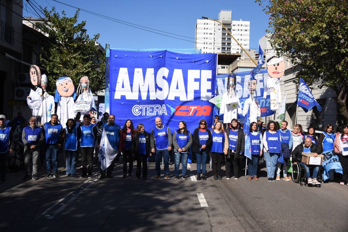 AMSAFE se suma al paro nacional de CTERA en defensa de la escuela pública