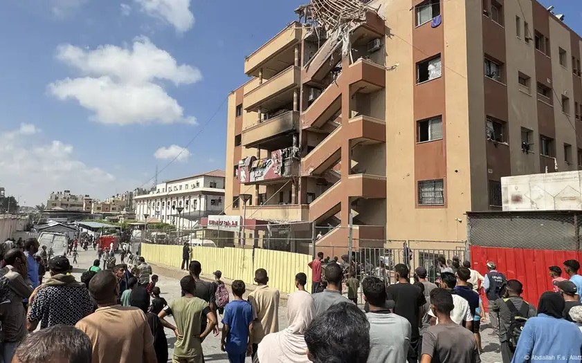 Gaza: cuatro periodistas murieron en un ataque israelí contra un hospital