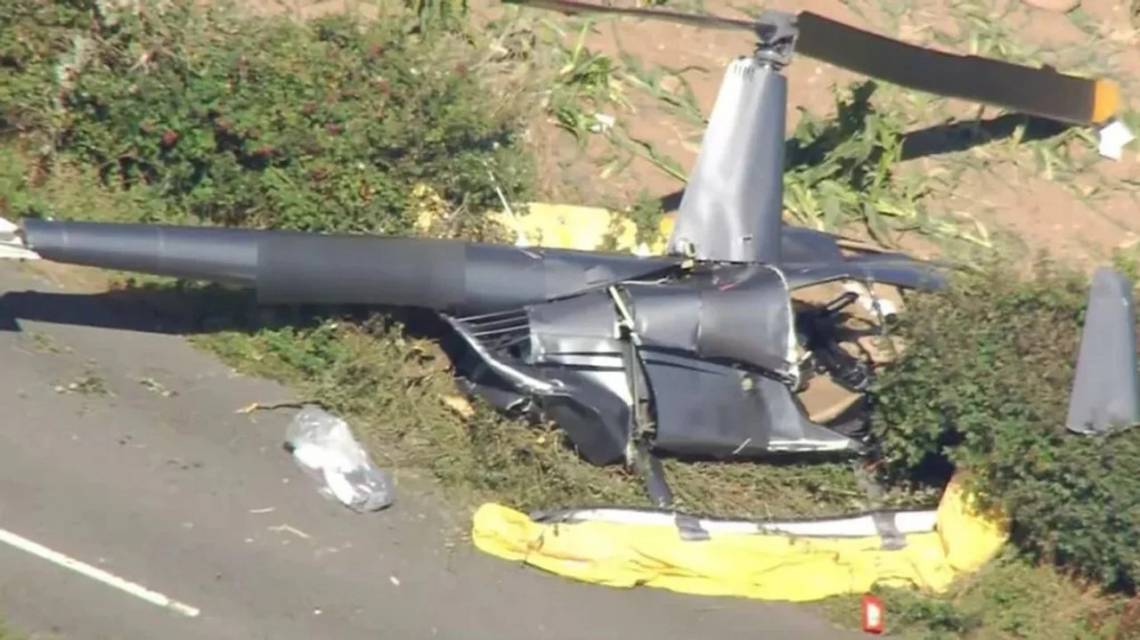 Caída de un helicóptero en Reino Unido: tres muertos