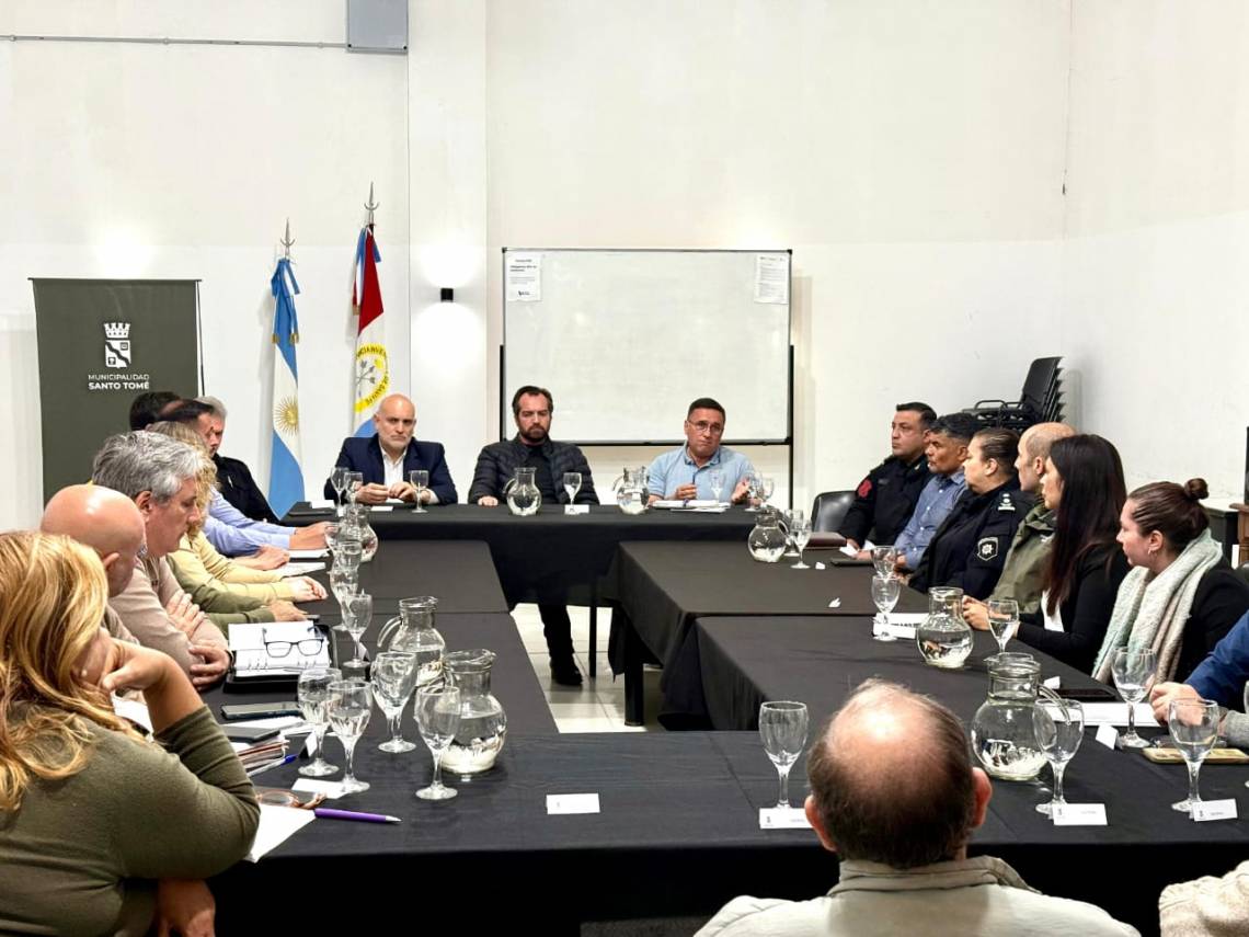 Se reunió el Consejo de Seguridad con participación de vecinos y autoridades