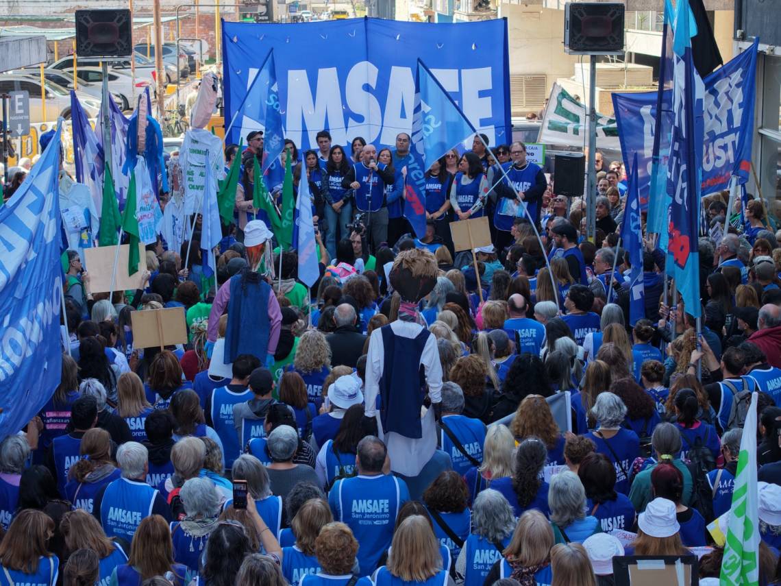 AMSAFE: “La Caja de Jubilaciones es de los aportantes de la provincia y no se toca”