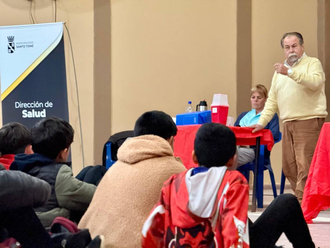 Nueva jornada de “Salud en el Club” con foco en alimentación y prevención en el deporte