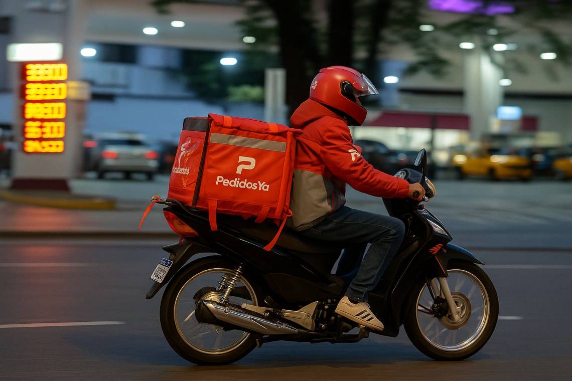 Jóvenes, precarizados y flexibles: un estudio revela el perfil de los repartidores en nuestra región