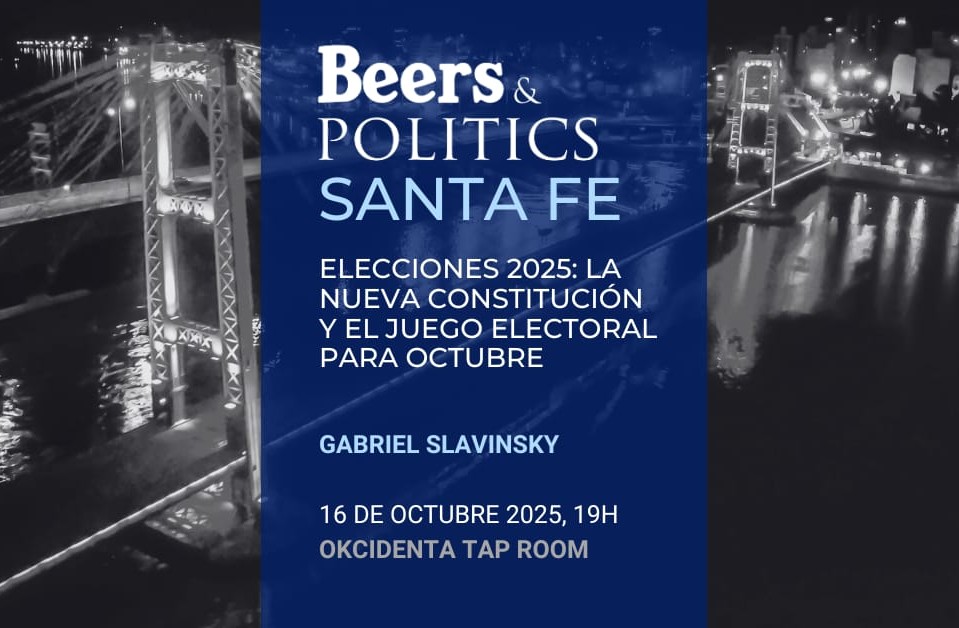 Gabriel Slavinsky encabeza un conversatorio sobre la reforma constitucional y el nuevo mapa electoral