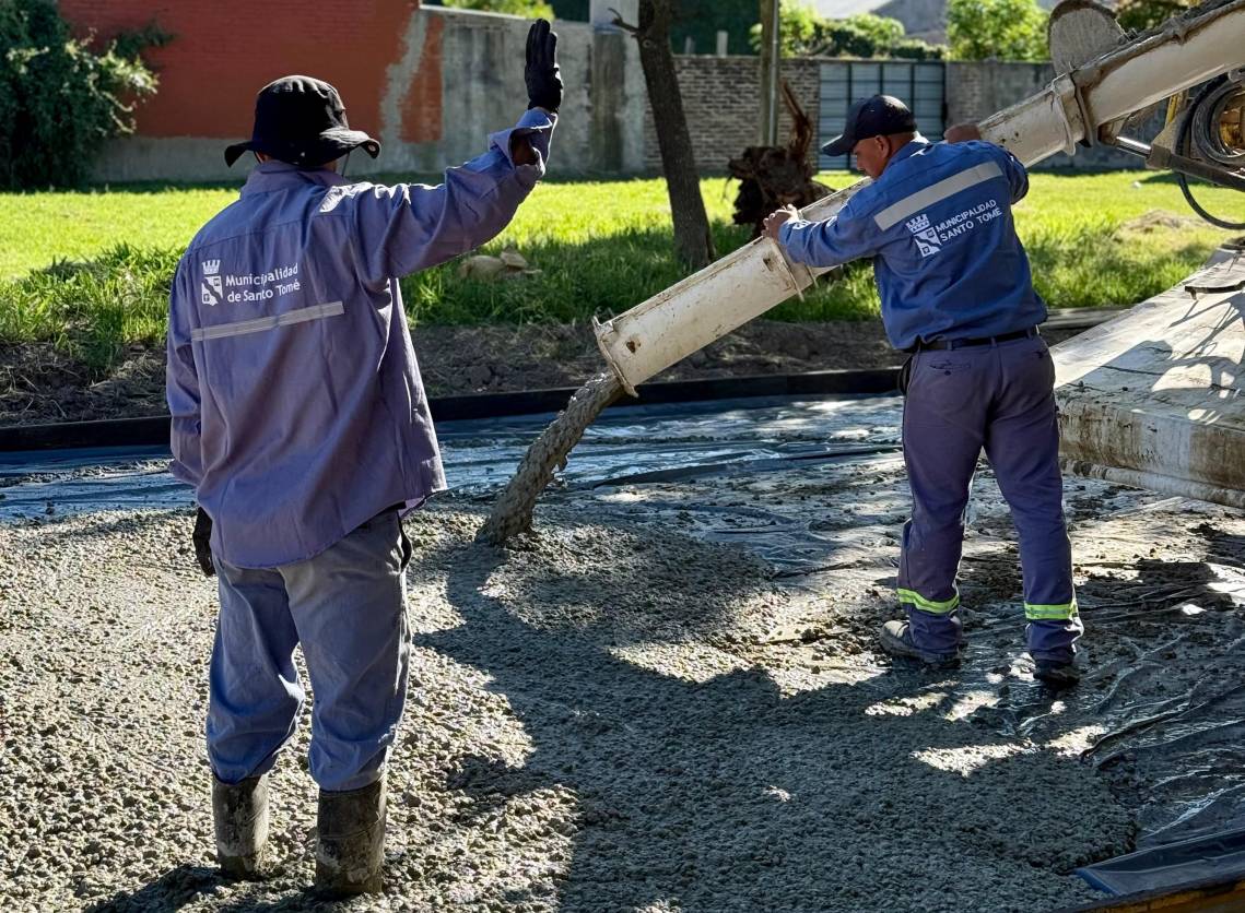 Plan de Pavimentación: continúan las obras en Aristóbulo del Valle entre Libertad e Iriondo