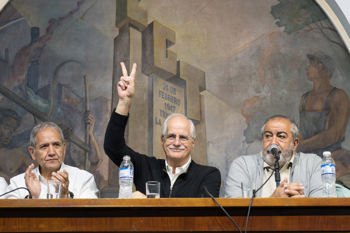 La CGT hizo un acto con Taiana y llamó a