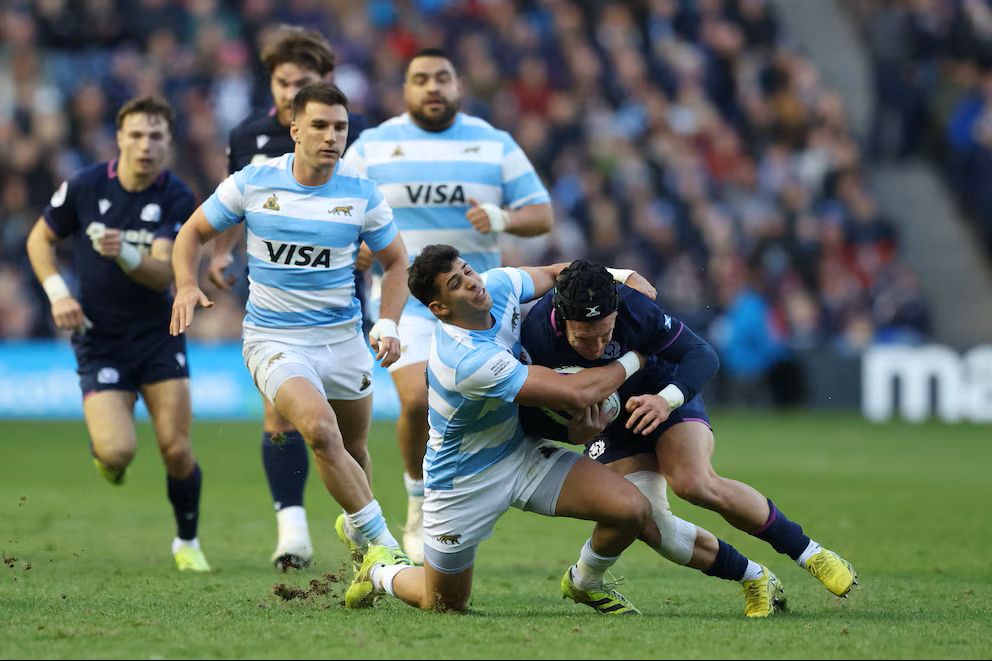 Remontada histórica de Los Pumas ante Escocia en Murrayfield