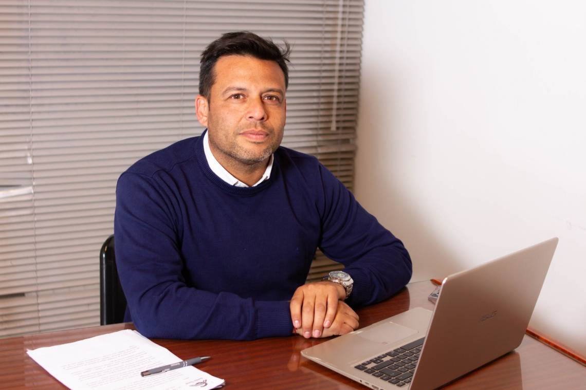 Rodrigo Alvizo, concejal del Partido Justicialista. 