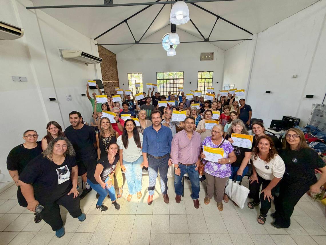 Entrega de certificados y cierre del Programa Empleo Verde