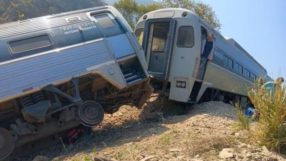 Grave accidente ferroviario en México: 13 muertos y 98 heridos tras descarrilar el Tren Transístmico