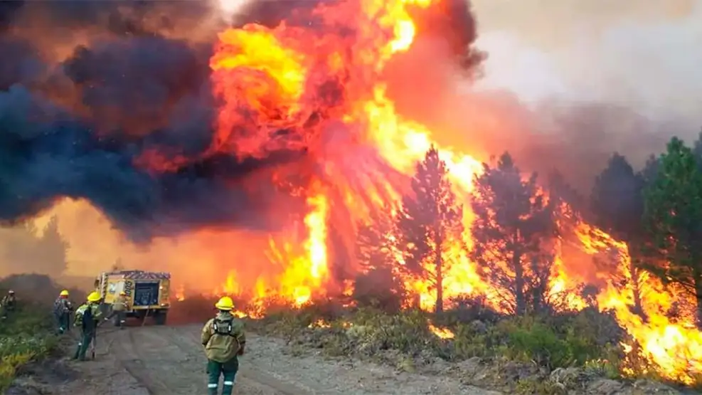 Desesperación en Chubut: sin agua ni luz, vecinos de Cholila luchan contra el fuego