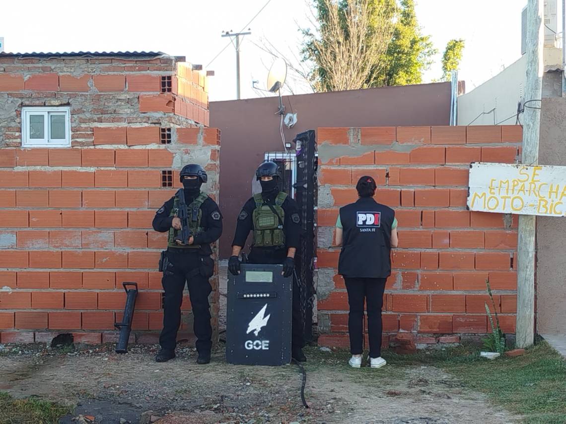 Sauce Viejo: tres detenidos en allanamientos por disparos contra una vivienda