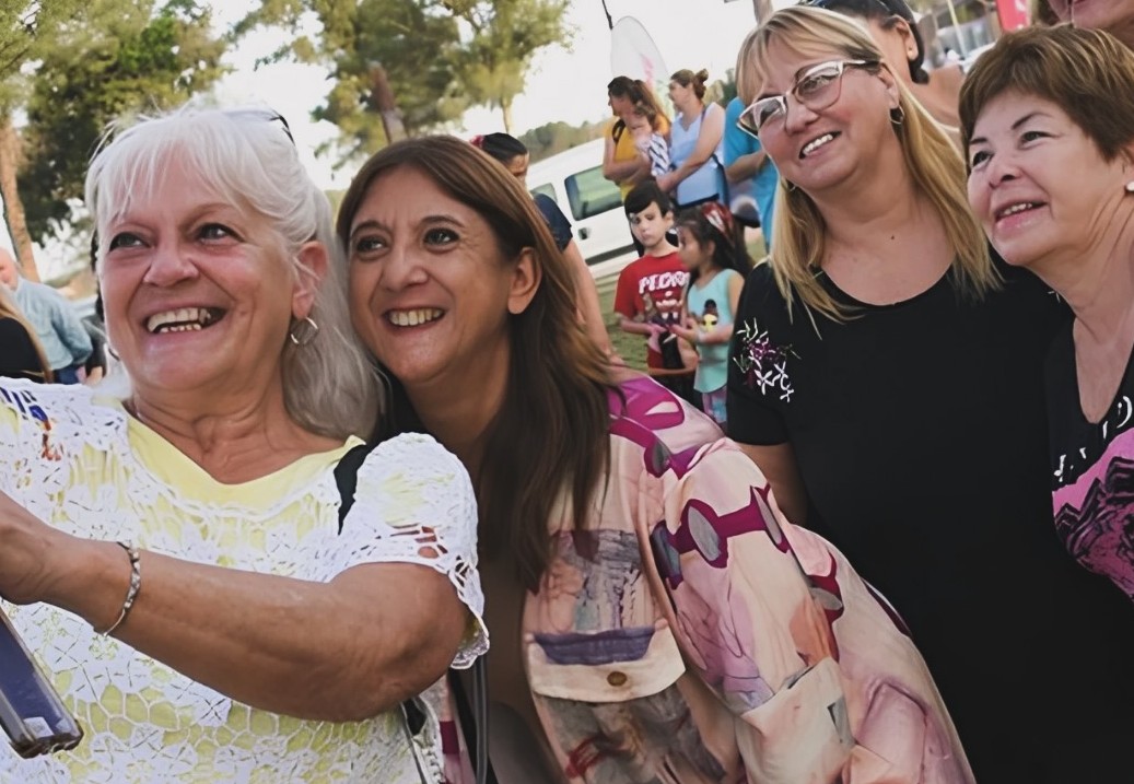 La foto elegida por Qüesta para su publicación en redes. 