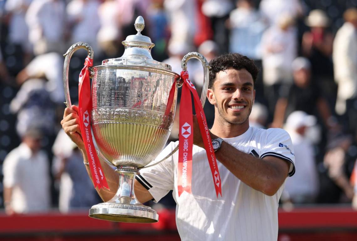 Cerúndolo ganó Queen's y conquistó el título más importante de su carrera
